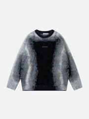 Mohair Spliced Sweater