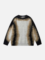 Mohair Spliced Sweater