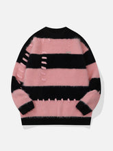 Mohair Stripe Sweater