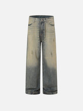 Mud Dyeing Jeans