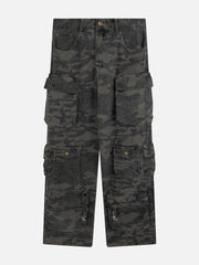 Multi-Pocket Camouflage Cargo Pants