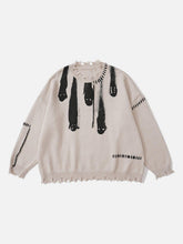 "Out Of Body" Knit Sweater