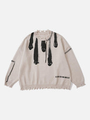 "Out Of Body" Knit Sweater