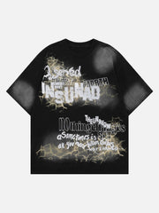 Oversized Letter Graphic T-Shirt