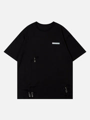 Paper Clip Decoration Tee