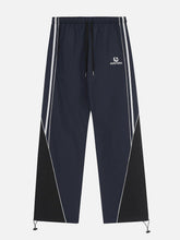 Patchwork Tapered Leg Sweatpants