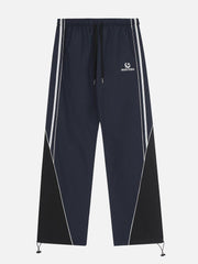 Patchwork Tapered Leg Sweatpants