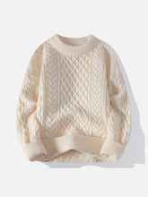 Personality Twist Knit Sweater