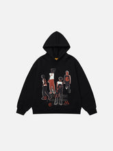 Portrait Print Hoodie