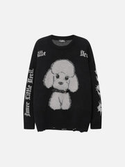 Puppy Knit Sweater