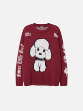 Puppy Knit Sweater