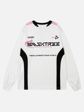 Racing Oversized Long Sleeve T-Shirt