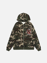 Retro Camo Hoodie