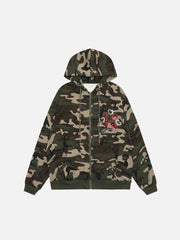 Retro Camo Hoodie