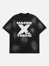 Retro Crystal Letter T-Shirt