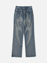 Retro Straight Casual Jeans