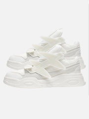 Retro Thick-Soled Board Shoes