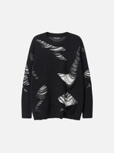 Ripped Knit Sweater