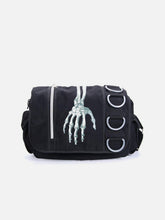 Skull Print Crossbody Bag