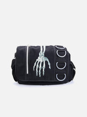 Skull Print Crossbody Bag