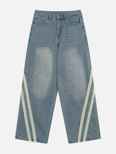 Slant Stripe Jeans