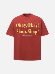 Slogan Graphic T-Shirt