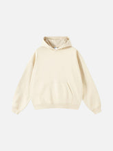 Solid Cotton Hoodie