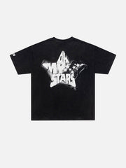Star Letter Print Tee