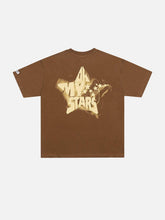 Star Letter Print Tee