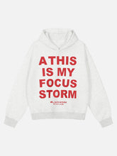 Star Love Printed Hoodie