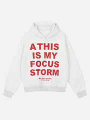 Star Love Printed Hoodie