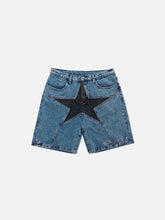 Star Patchwork Jorts