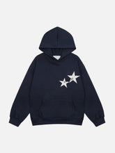 Star Print Hoodie "KENVIBE"
