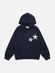 Star Print Hoodie "KENVIBE"