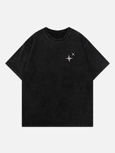 Star Print Washed Tee