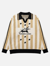 Star Rugby Striped Sweater