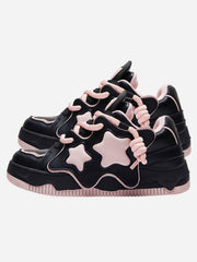 Star Thick Bottom Board Shoes Couple