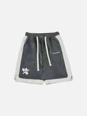 Stereoscopic Star Suede Shorts