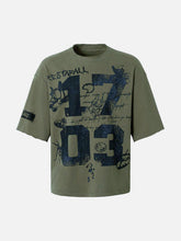 Street Devil Tire Graffiti T-Shirt