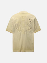 Street Split Studded Patch T-Shirt