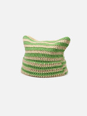 Stripe Cat Ear Hat