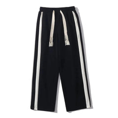 Striped Patchwork Pants