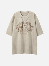 Suede Angel Print Tee