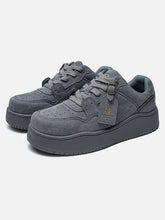 Suede Low-Top Skate Shoes