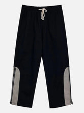 Trendy Zipper Straight-Leg Pants