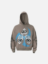 Triple Eye Graphic Hoodie