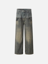 Two Layer Loose Jeans