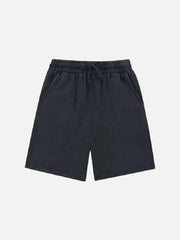 Vintage Casual Drawstring Shorts
