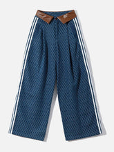 Vintage Denim Jacquard Baggy Jeans