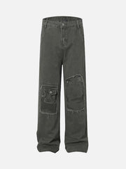 Vintage Distressed Cargo Pants